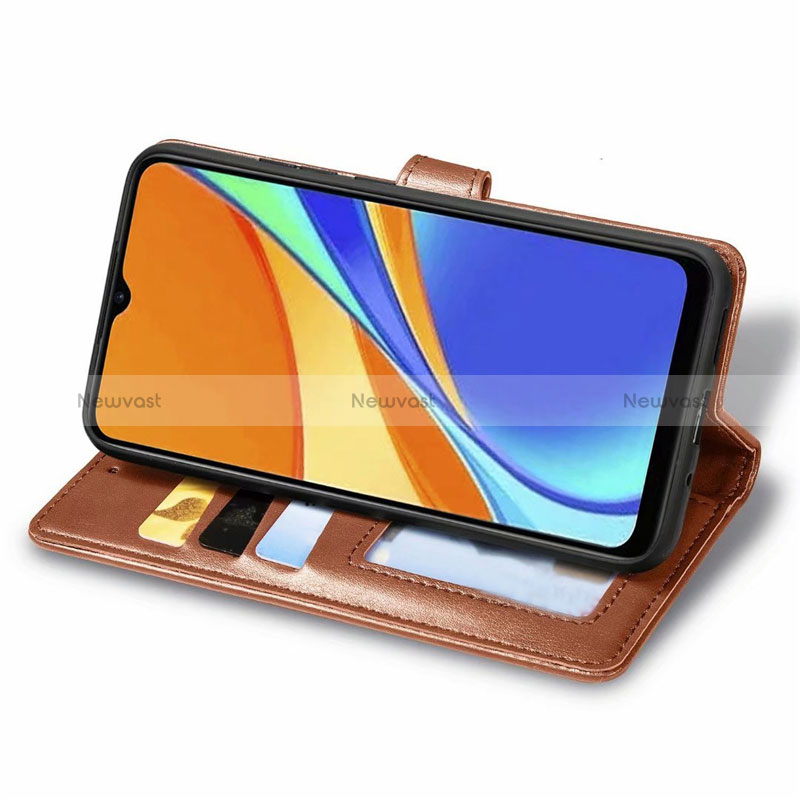 Leather Case Stands Flip Cover L06 Holder for Xiaomi Redmi 9 Activ