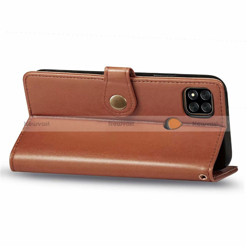 Leather Case Stands Flip Cover L06 Holder for Xiaomi Redmi 9 Activ