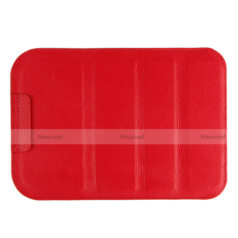 Leather Case Stands Flip Cover L07 for Huawei MediaPad M5 8.4 SHT-AL09 SHT-W09 Red