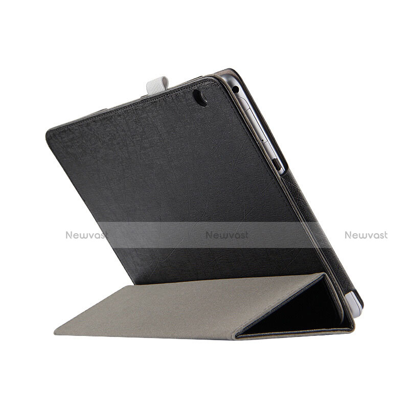 Leather Case Stands Flip Cover L07 for Huawei MediaPad T3 10 AGS-L09 AGS-W09 Black