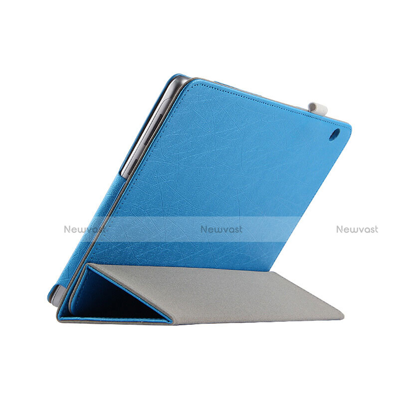 Leather Case Stands Flip Cover L07 for Huawei MediaPad T3 10 AGS-L09 AGS-W09 Sky Blue