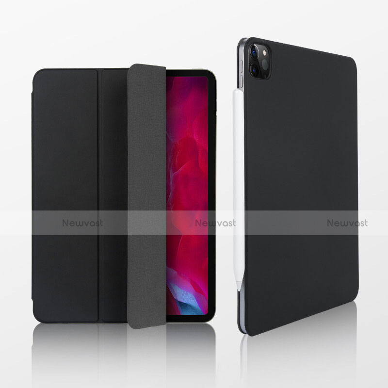 Leather Case Stands Flip Cover L07 Holder for Apple iPad Pro 11 (2021) Black