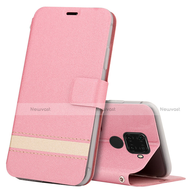 Leather Case Stands Flip Cover L07 Holder for Huawei Nova 5i Pro