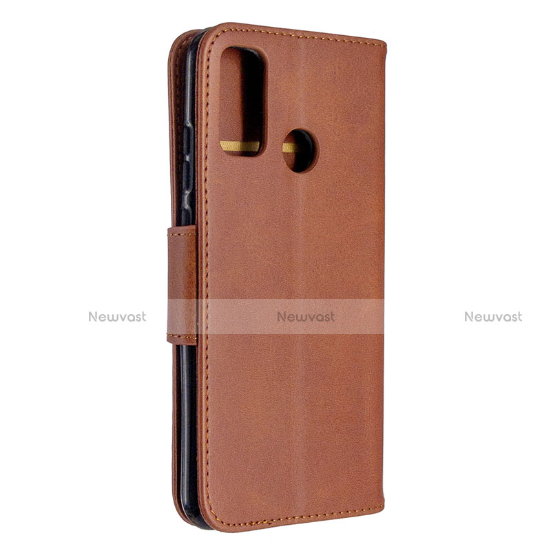 Leather Case Stands Flip Cover L07 Holder for Huawei Nova Lite 3 Plus