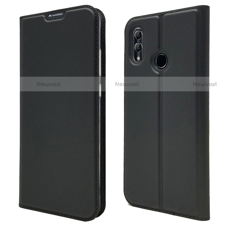 Leather Case Stands Flip Cover L07 Holder for Huawei P Smart (2019) Black