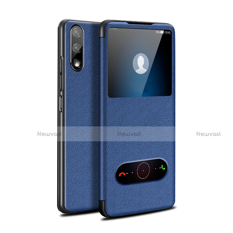 Leather Case Stands Flip Cover L07 Holder for Huawei P Smart Z (2019)