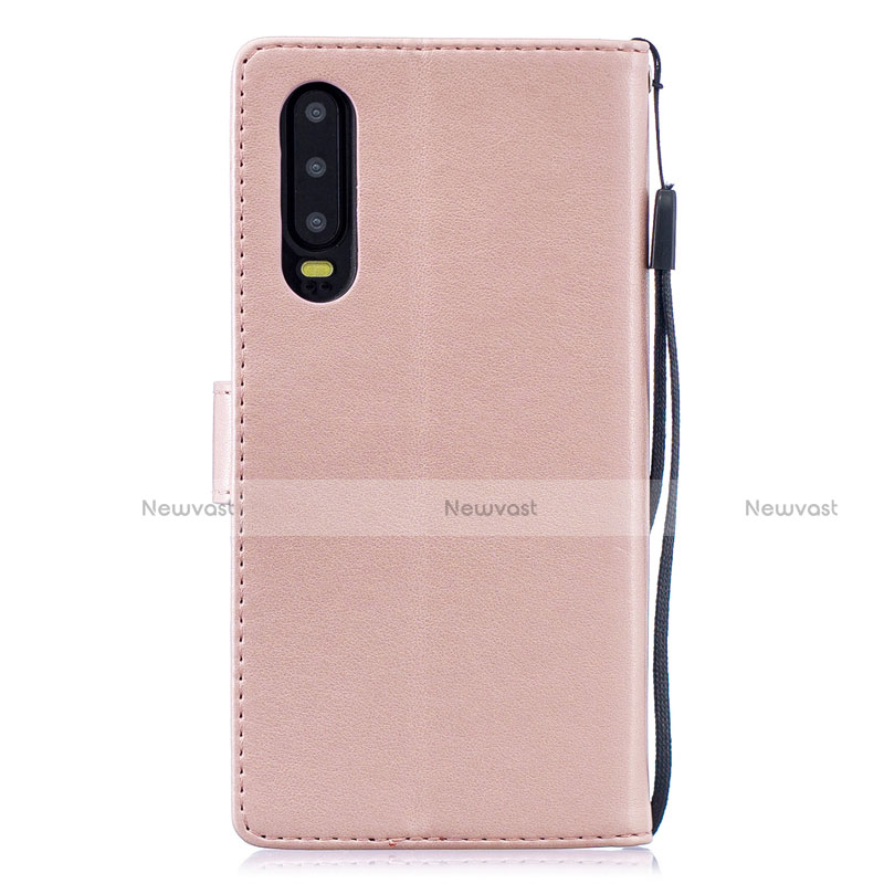 Leather Case Stands Flip Cover L07 Holder for Huawei P30