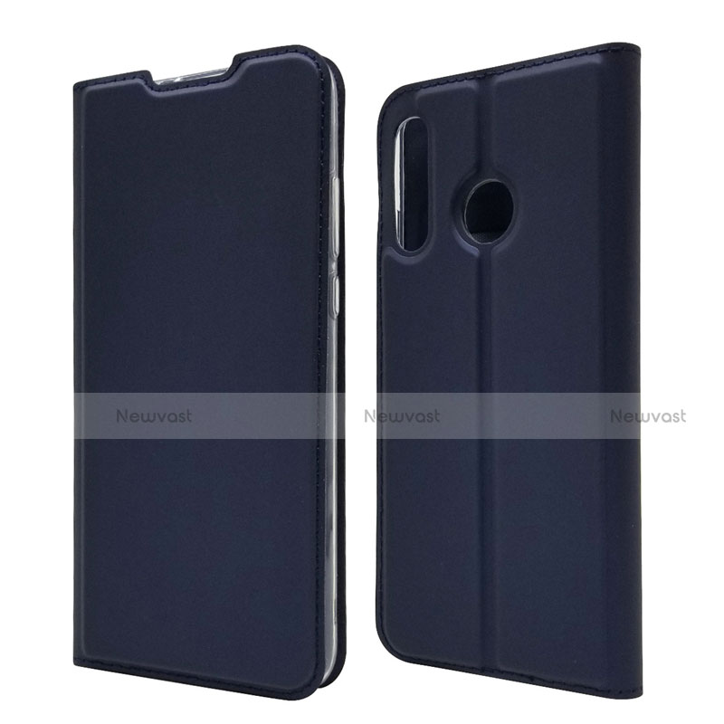 Leather Case Stands Flip Cover L07 Holder for Huawei P30 Lite Blue