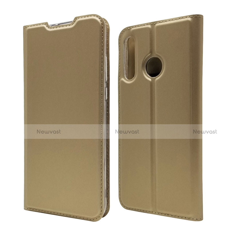 Leather Case Stands Flip Cover L07 Holder for Huawei P30 Lite New Edition Gold