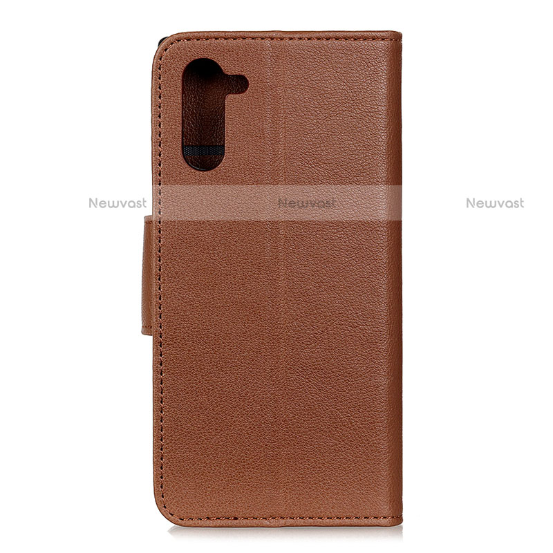 Leather Case Stands Flip Cover L07 Holder for Motorola Moto Edge