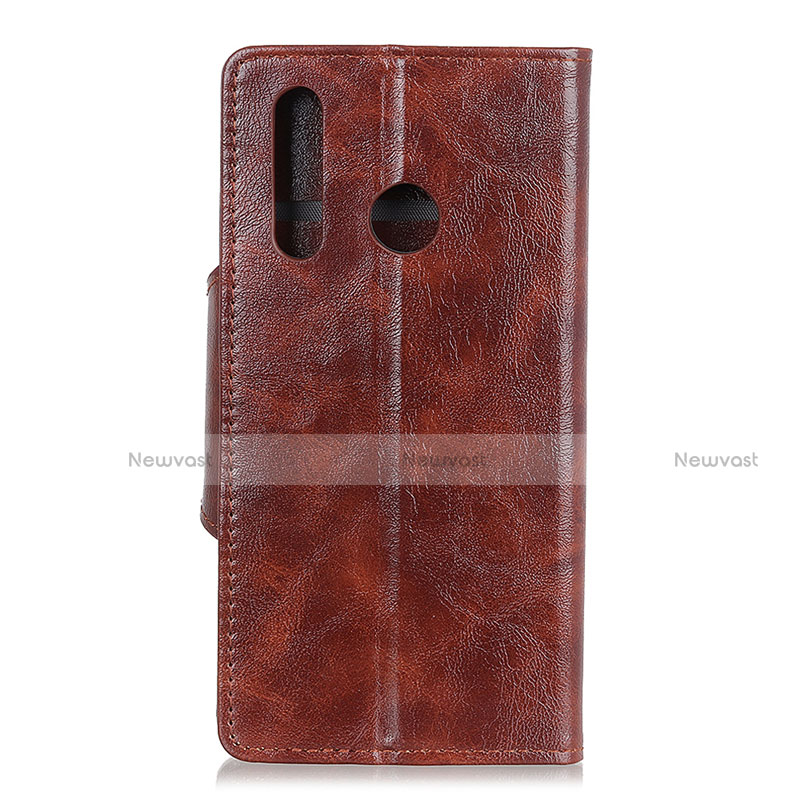 Leather Case Stands Flip Cover L07 Holder for Motorola Moto G Fast