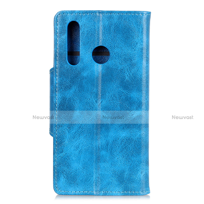 Leather Case Stands Flip Cover L07 Holder for Motorola Moto G Fast