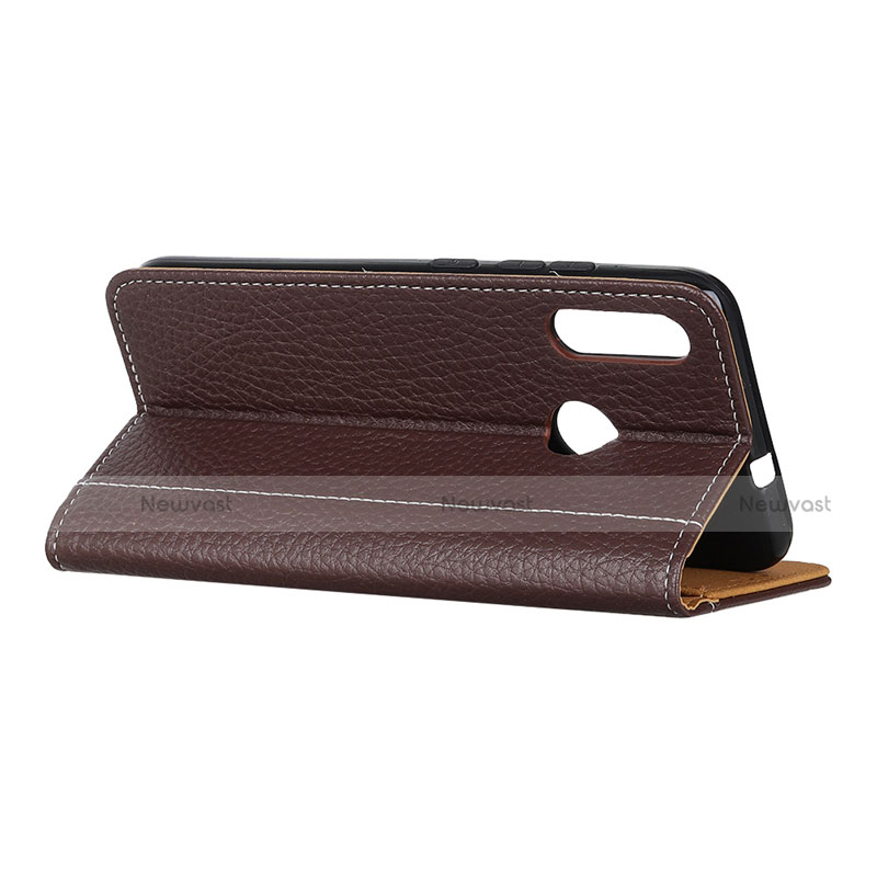 Leather Case Stands Flip Cover L07 Holder for Motorola Moto G Power