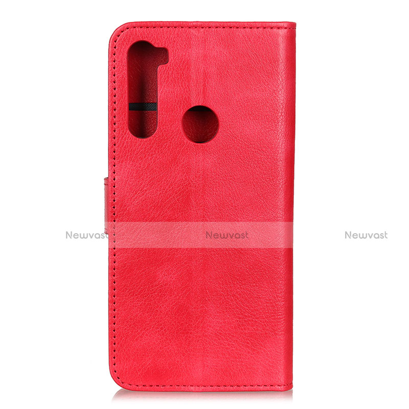 Leather Case Stands Flip Cover L07 Holder for Motorola Moto One Fusion Plus