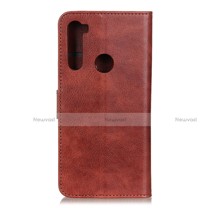 Leather Case Stands Flip Cover L07 Holder for Motorola Moto One Fusion Plus