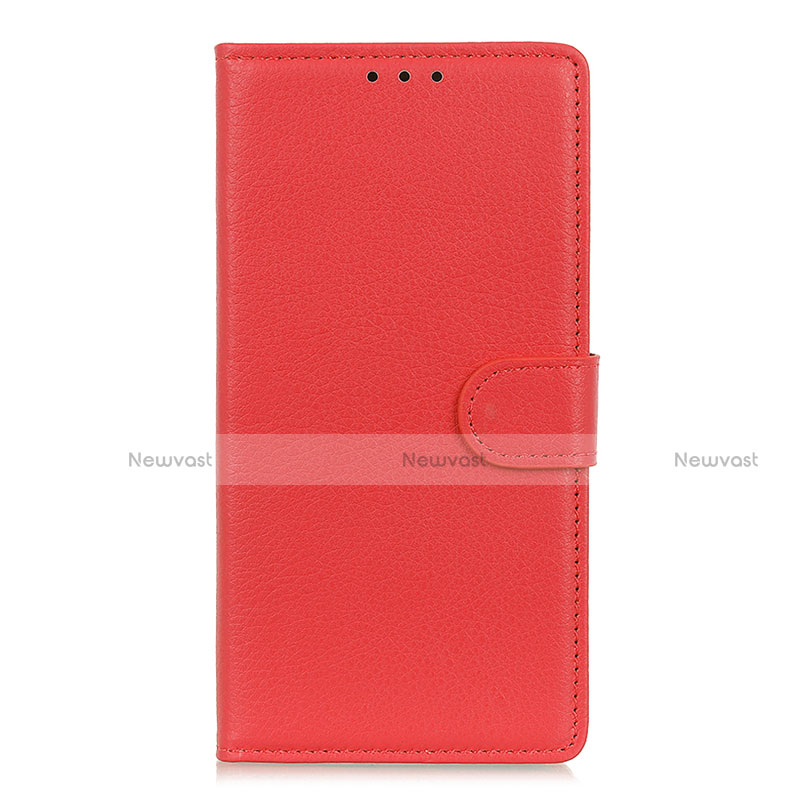 Leather Case Stands Flip Cover L07 Holder for Nokia 8.3 5G Red