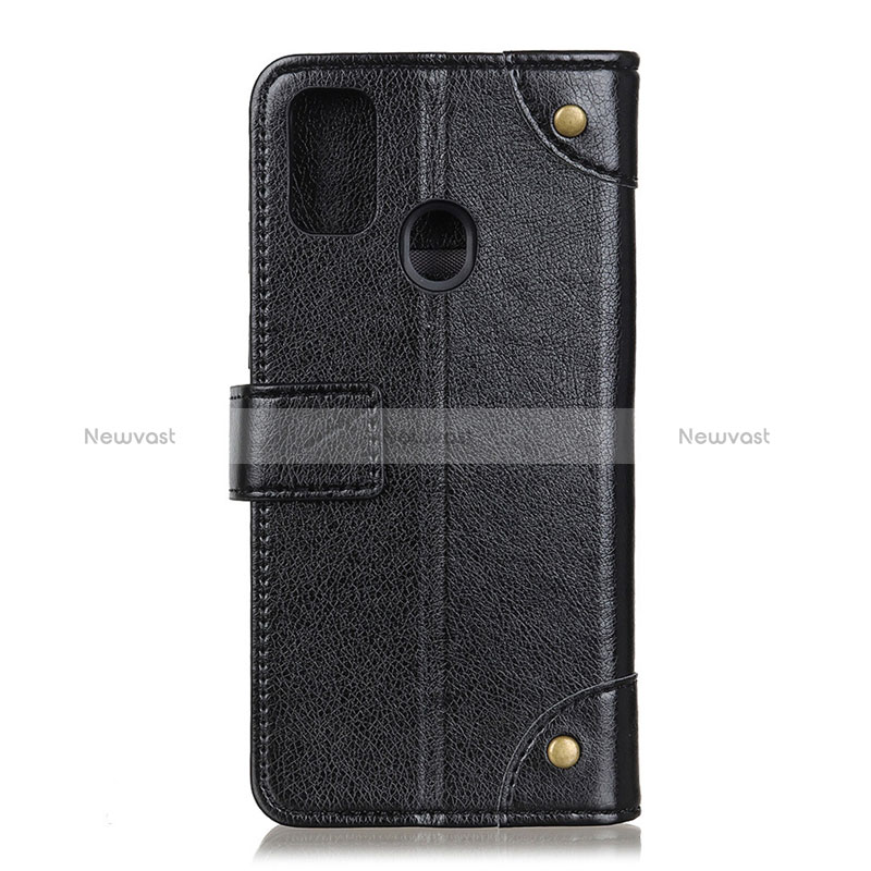 Leather Case Stands Flip Cover L07 Holder for Oppo A11s