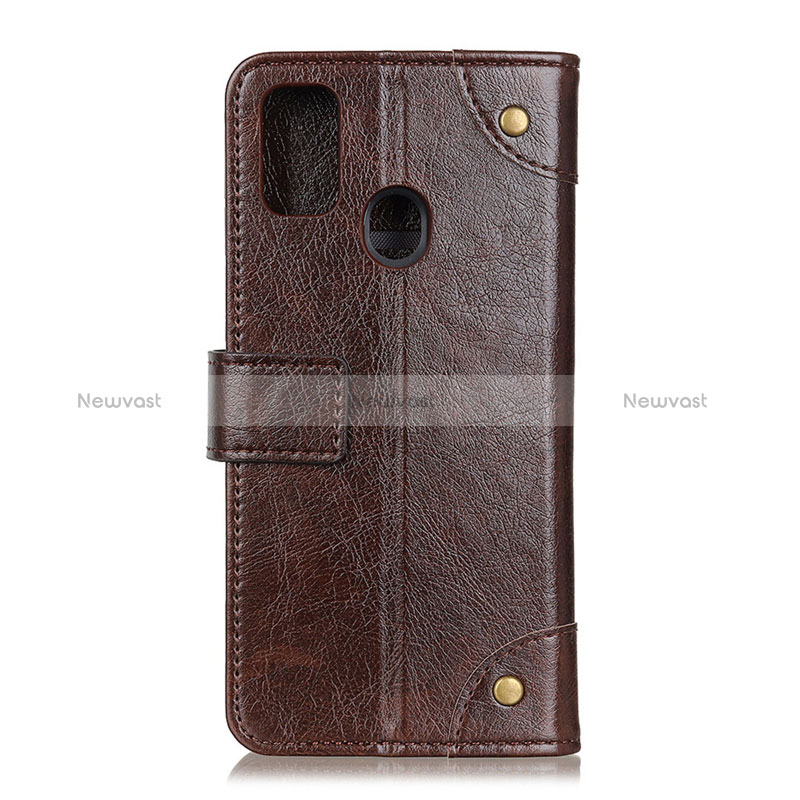 Leather Case Stands Flip Cover L07 Holder for Oppo A11s