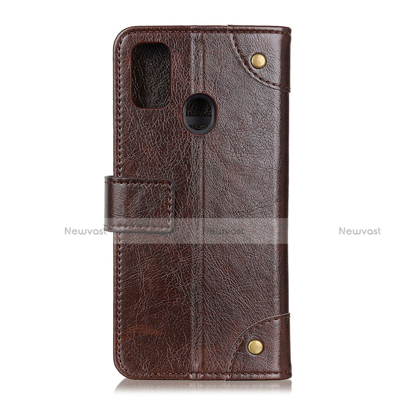 Leather Case Stands Flip Cover L07 Holder for Oppo A53