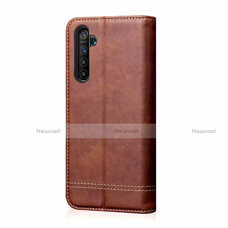 Leather Case Stands Flip Cover L07 Holder for Realme 6 Pro