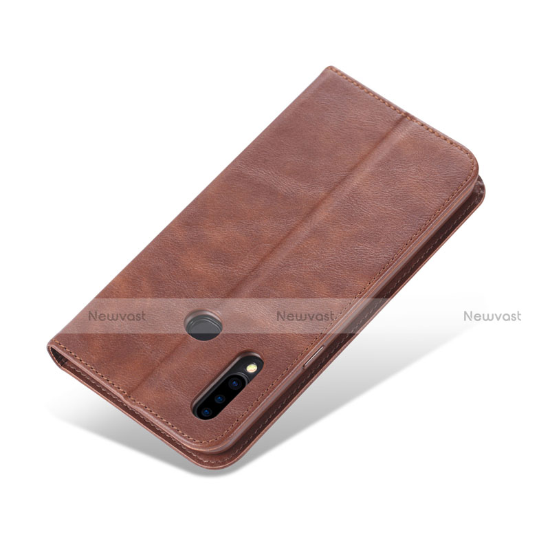 Leather Case Stands Flip Cover L07 Holder for Samsung Galaxy A20s