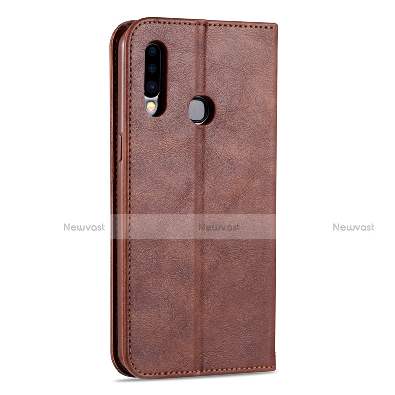 Leather Case Stands Flip Cover L07 Holder for Samsung Galaxy A20s