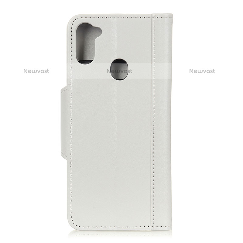 Leather Case Stands Flip Cover L07 Holder for Samsung Galaxy M11