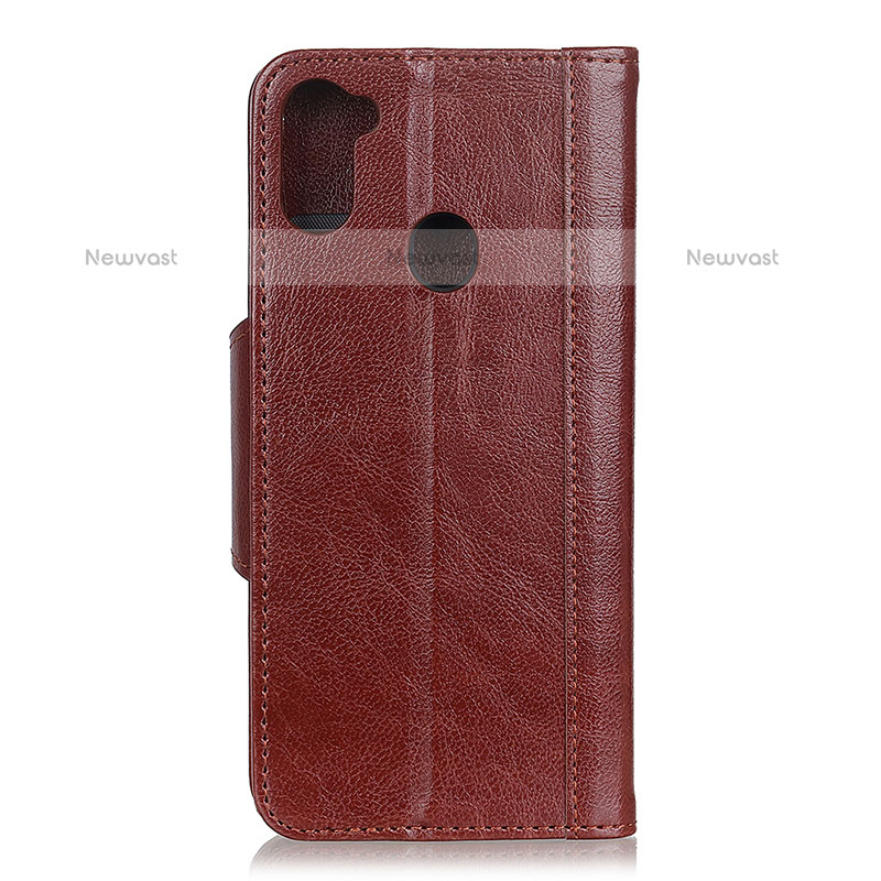 Leather Case Stands Flip Cover L07 Holder for Samsung Galaxy M11