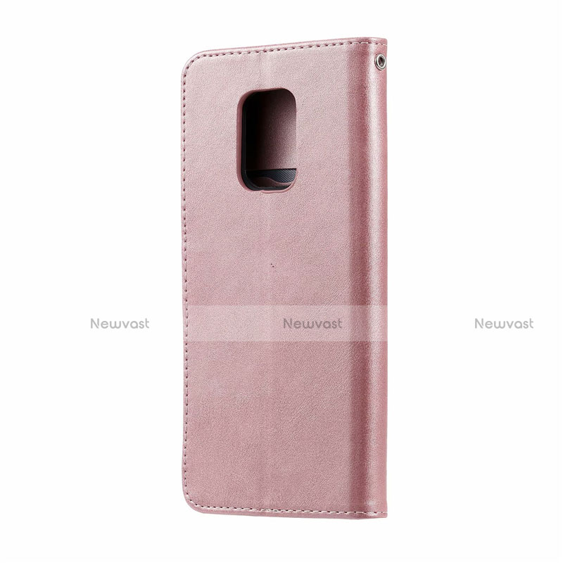 Leather Case Stands Flip Cover L07 Holder for Xiaomi Redmi Note 9 Pro