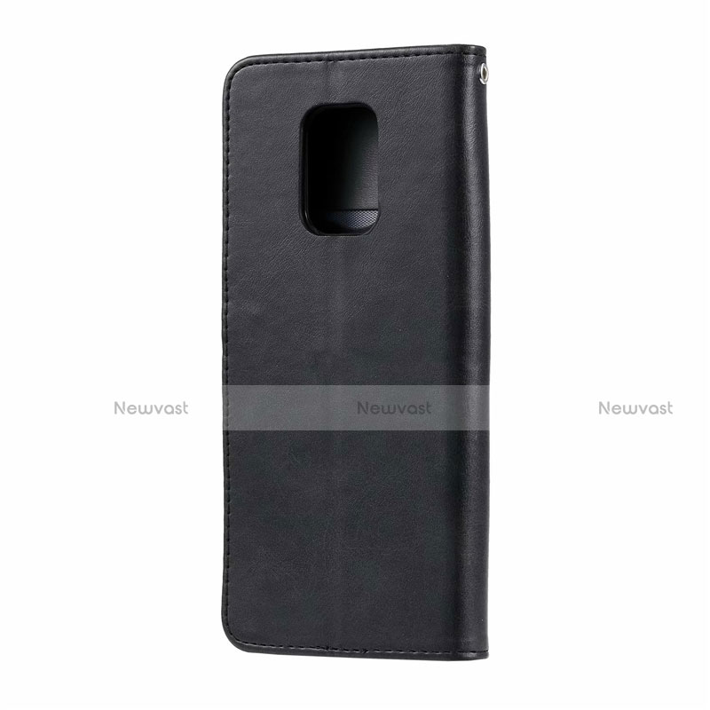 Leather Case Stands Flip Cover L07 Holder for Xiaomi Redmi Note 9S