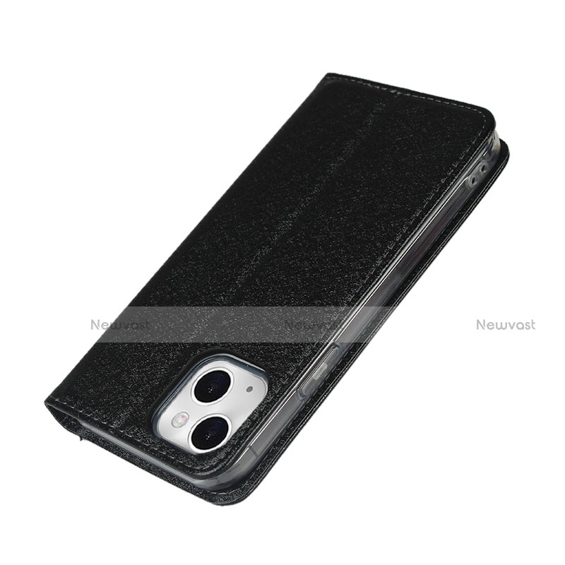 Leather Case Stands Flip Cover L08 Holder for Apple iPhone 13 Mini