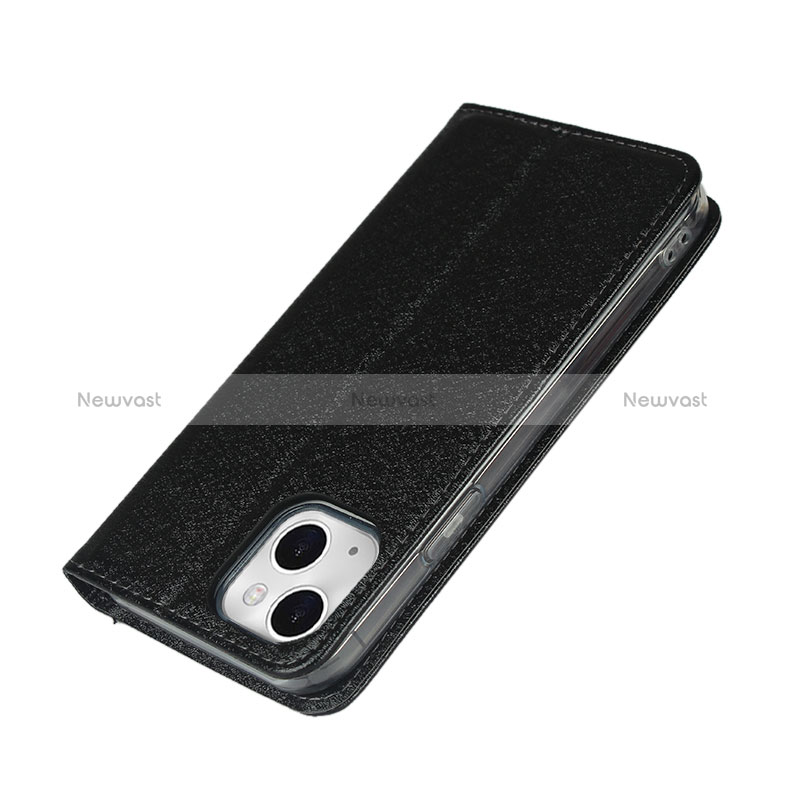 Leather Case Stands Flip Cover L08 Holder for Apple iPhone 15