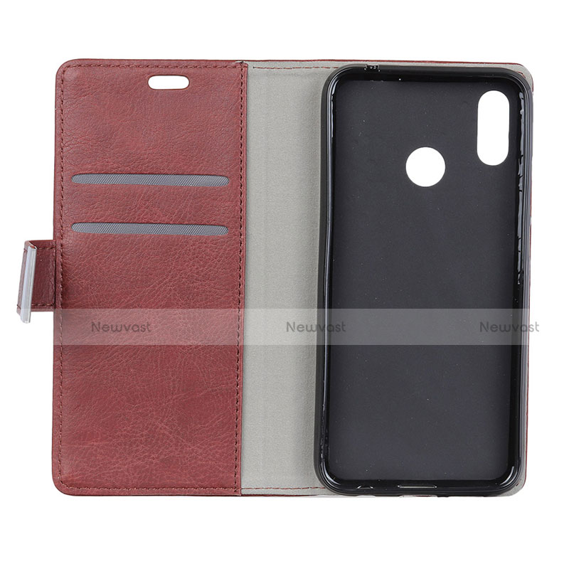 Leather Case Stands Flip Cover L08 Holder for Asus Zenfone Max ZB555KL