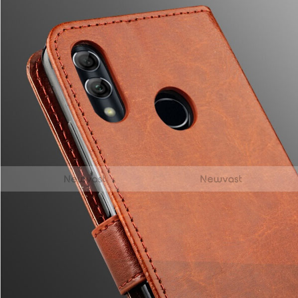 Leather Case Stands Flip Cover L08 Holder for Huawei Honor 10 Lite