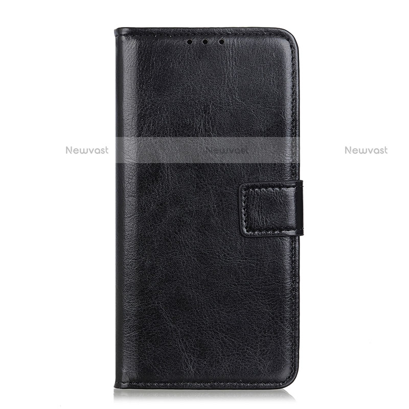 Leather Case Stands Flip Cover L08 Holder for Realme Narzo 30 Pro 5G Black