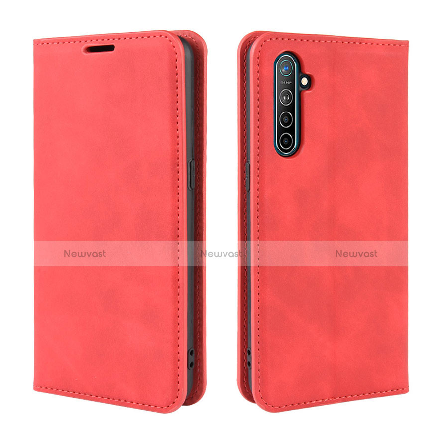 Leather Case Stands Flip Cover L08 Holder for Realme X2