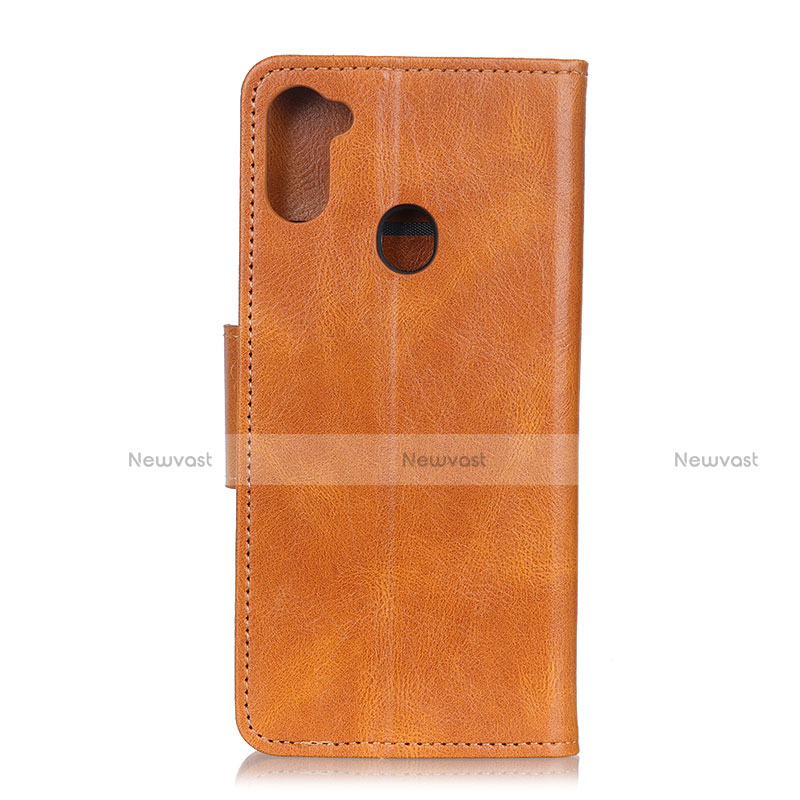 Leather Case Stands Flip Cover L08 Holder for Samsung Galaxy A11