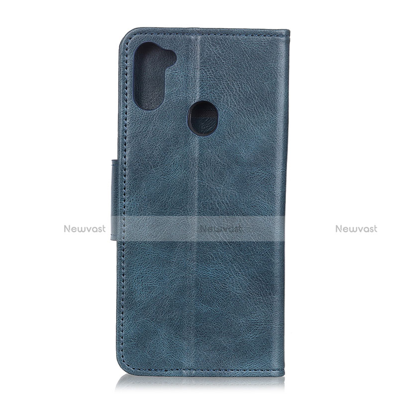 Leather Case Stands Flip Cover L08 Holder for Samsung Galaxy A11