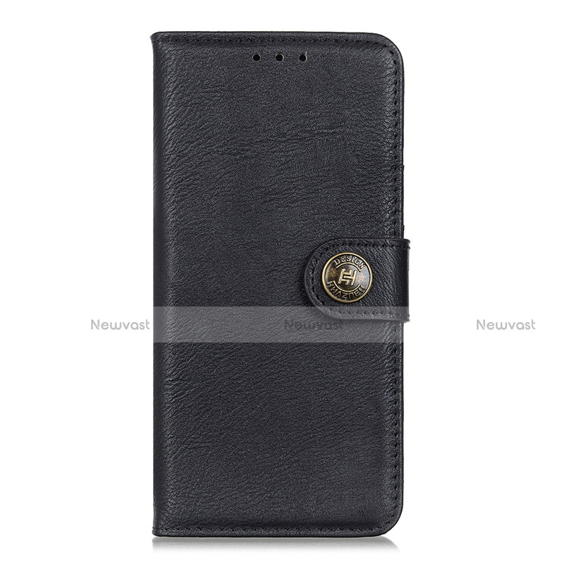 Leather Case Stands Flip Cover L08 Holder for Samsung Galaxy S20 FE 2022 5G Black