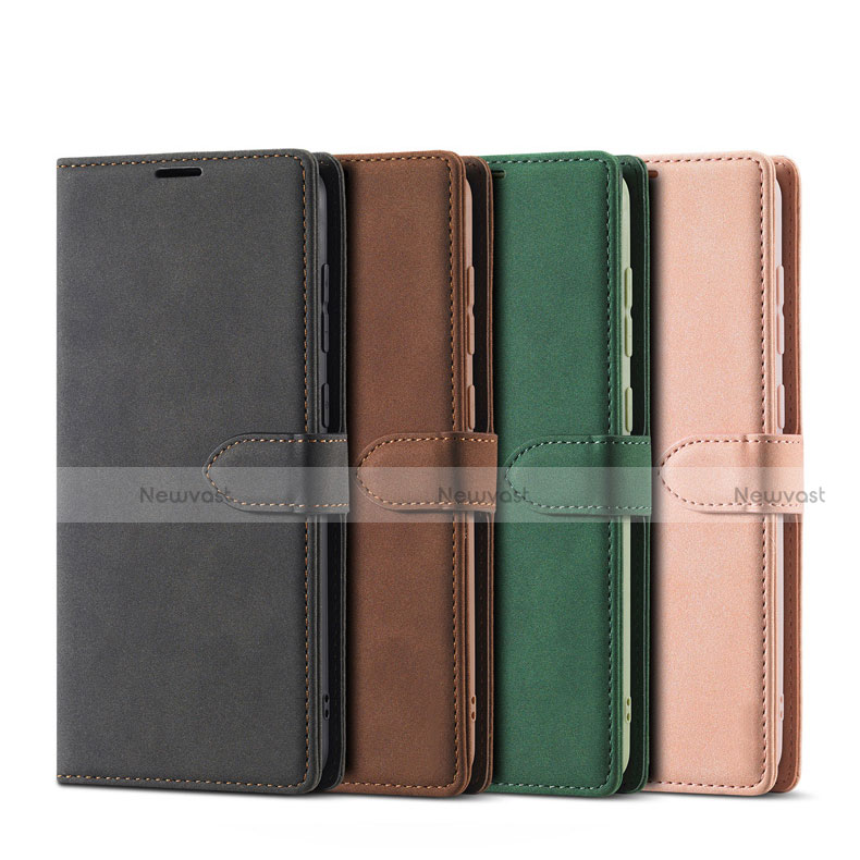 Leather Case Stands Flip Cover L08 Holder for Samsung Galaxy S21 5G