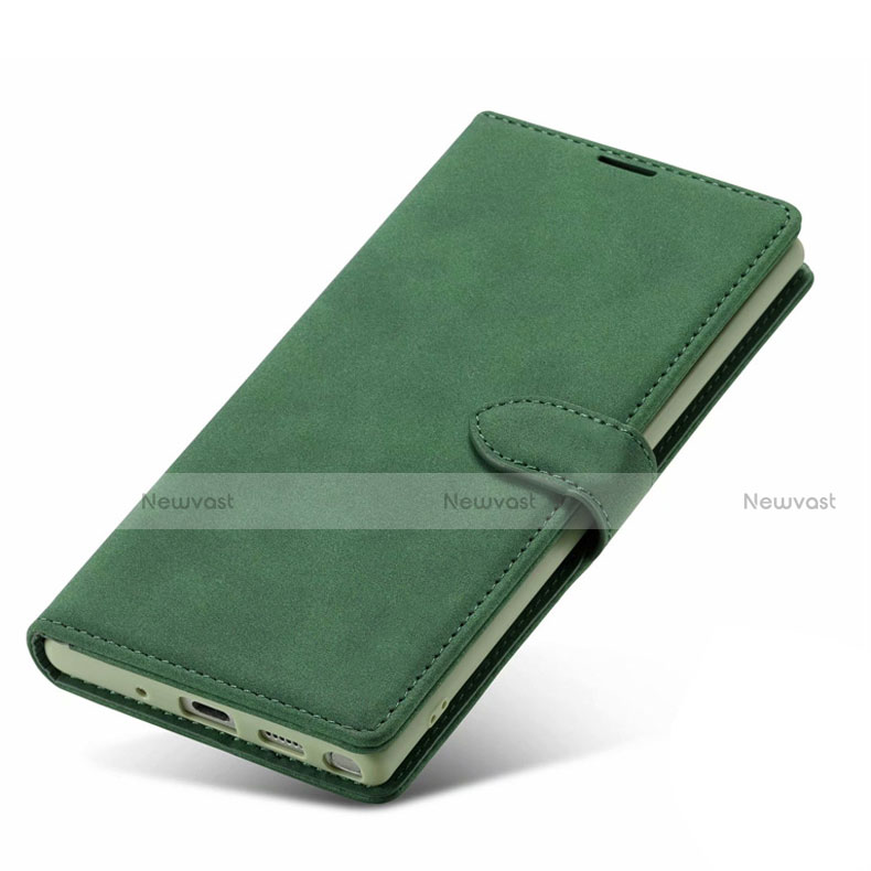 Leather Case Stands Flip Cover L08 Holder for Samsung Galaxy S21 5G