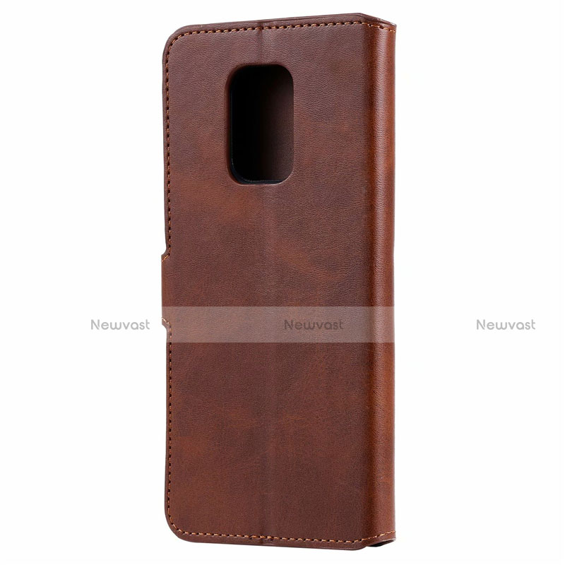 Leather Case Stands Flip Cover L08 Holder for Xiaomi Redmi Note 9S