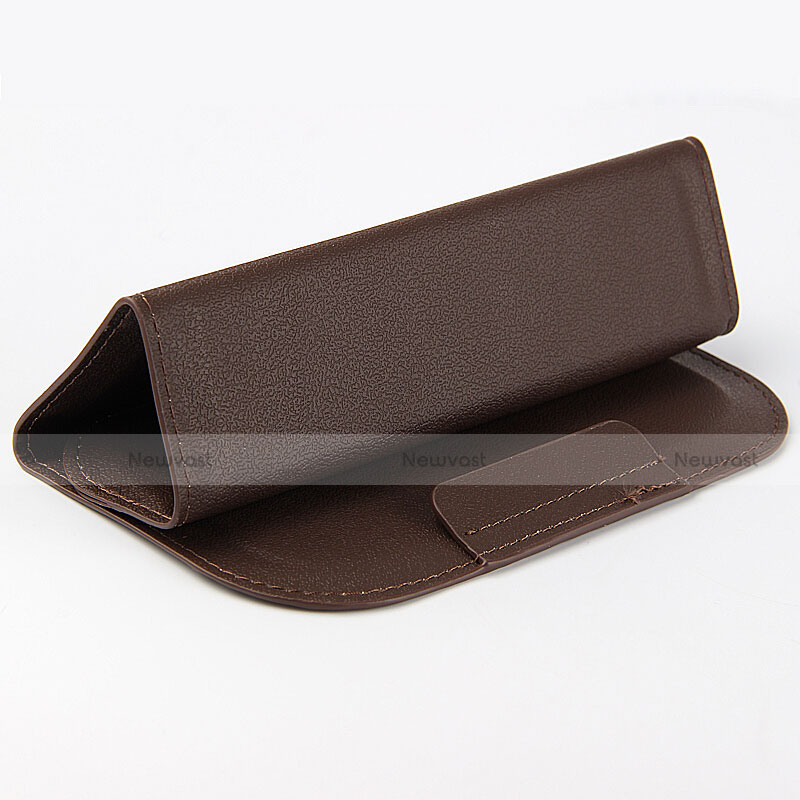 Leather Case Stands Flip Cover L09 for Huawei MediaPad M5 8.4 SHT-AL09 SHT-W09 Brown