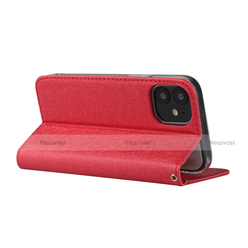 Leather Case Stands Flip Cover L09 Holder for Apple iPhone 12