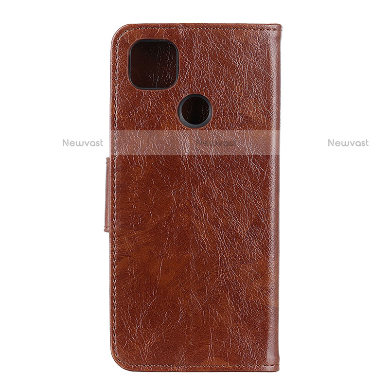 Leather Case Stands Flip Cover L09 Holder for Google Pixel 4a