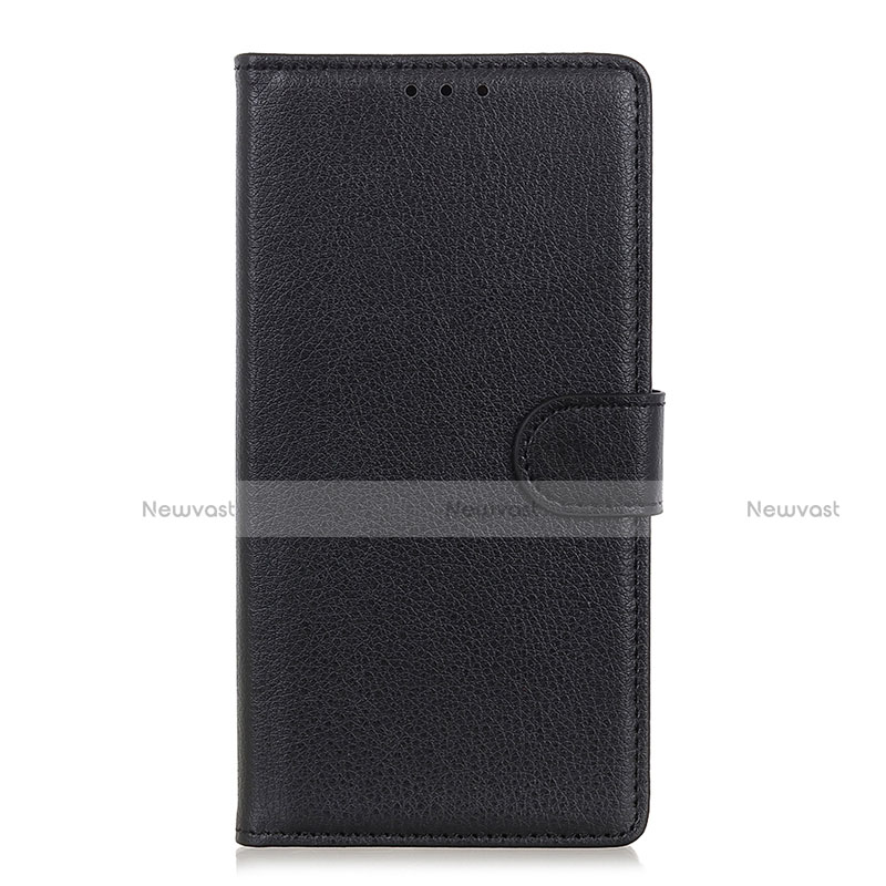 Leather Case Stands Flip Cover L09 Holder for Huawei Mate 40 Lite 5G Black