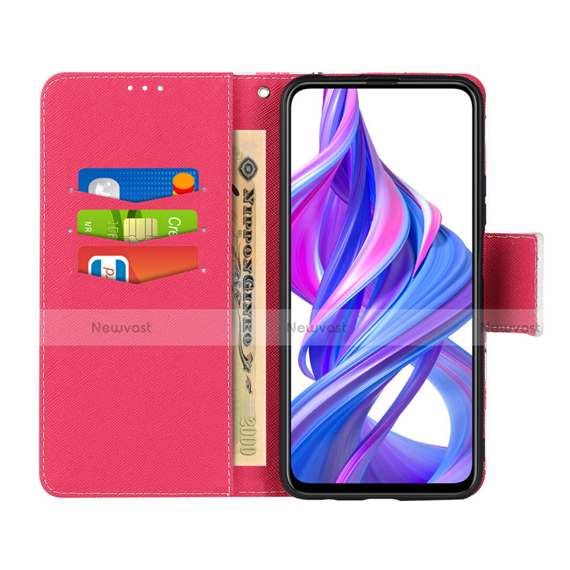 Leather Case Stands Flip Cover L09 Holder for Huawei P Smart Z (2019)