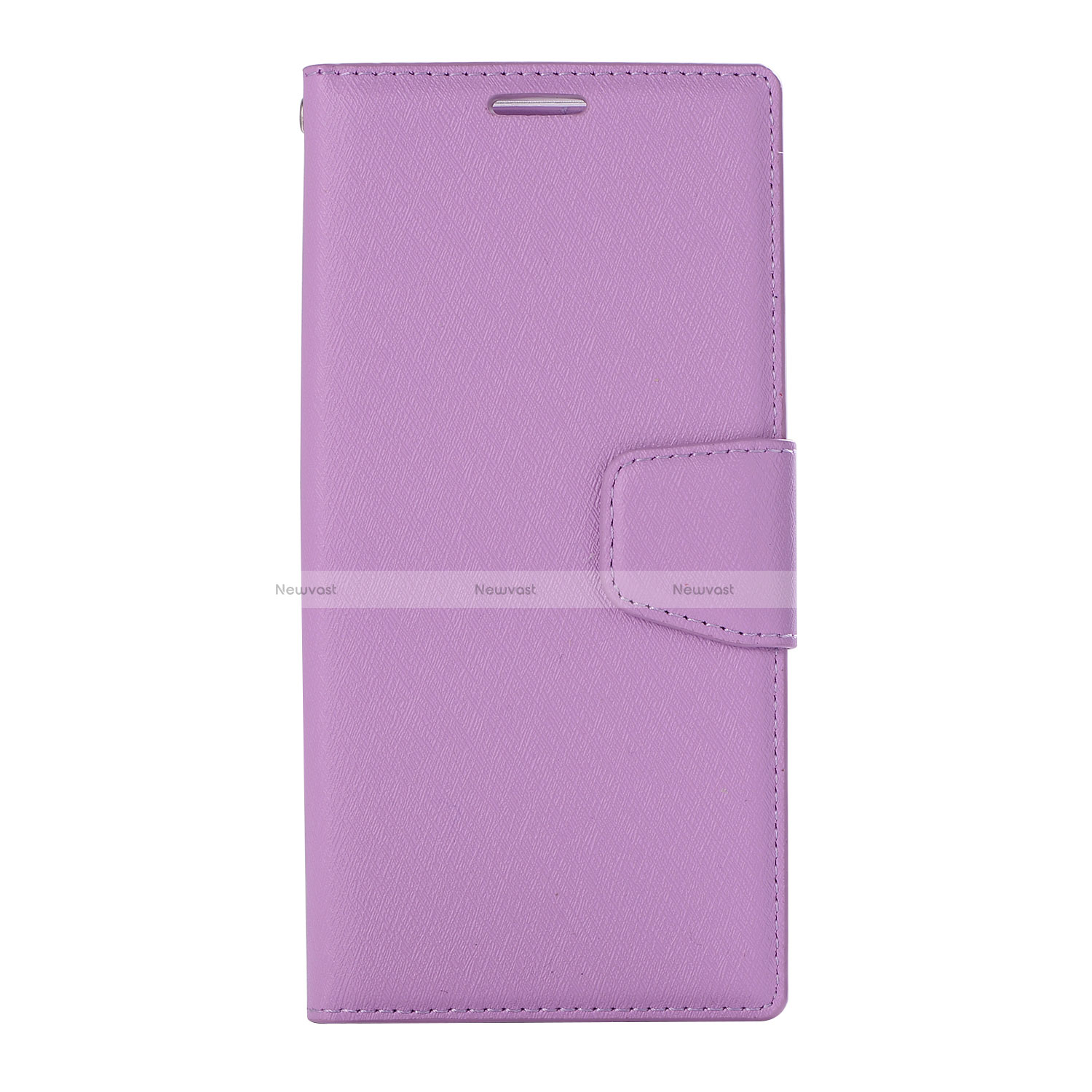 Leather Case Stands Flip Cover L09 Holder for Huawei P20 Pro Purple