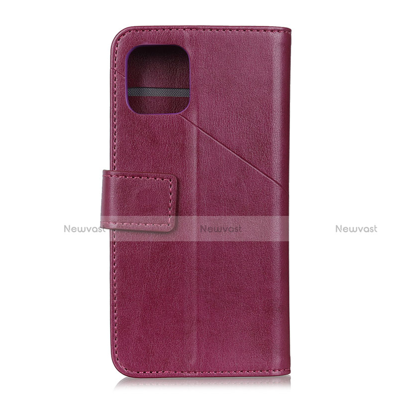 Leather Case Stands Flip Cover L09 Holder for LG K42