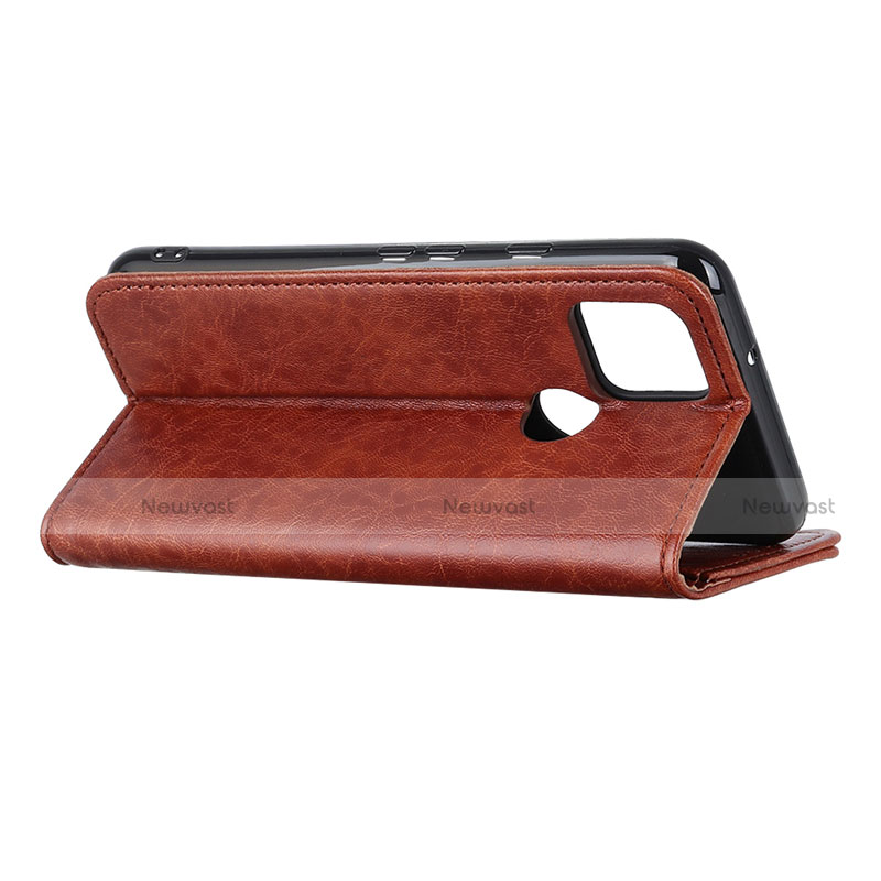 Leather Case Stands Flip Cover L09 Holder for Motorola Moto G 5G